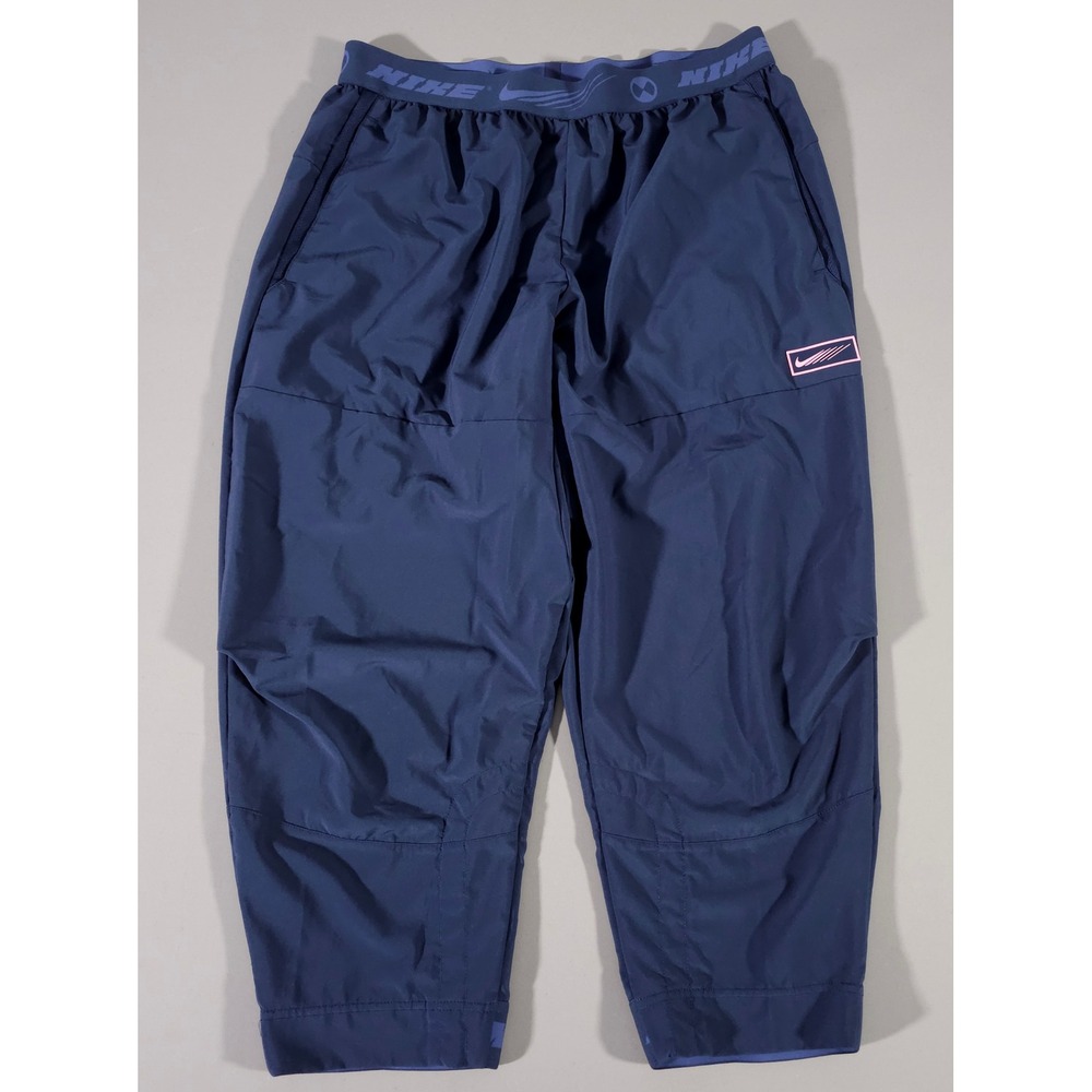 Nike Sport Clash Motocross Training Pants Mens Large Navy CZ1494 Woven Joggers